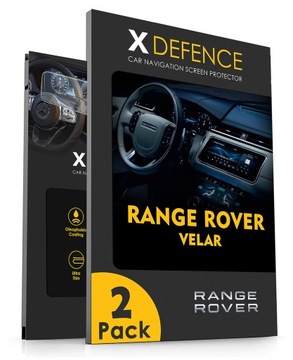 2w1 SZKŁO OCHRONNE NA NAWIGACJĘ EKRAN DO RANGE ROVER VELAR