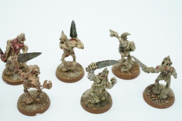 Набор Warhammer Chaos Plaguebearers of Nurgle из 10 металлических фигурок