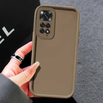 ЧЕХОЛ ДЛЯ XIAOMI REDMI NOTE 11 / 11S СИЛИКОНОВЫЙ МЯГКИЙ МАТОВЫЙ ЗАЩИТА 3D + СТЕКЛО