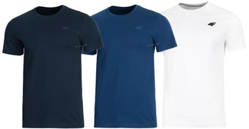 4F ZESTAW 3szt. MĘSKA KOSZULKA T-SHIRT / rozm XL
