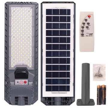 Lampa Solarna Uliczna 900w LED Pilot + Mocowanie
