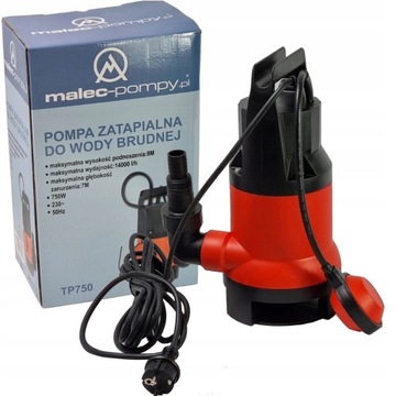 POMPA ZATAPIALNA AUTOMATYCZNA Z WYNIESIONYM PŁYWAKIEM FLORA 14 000 l/h AUTO