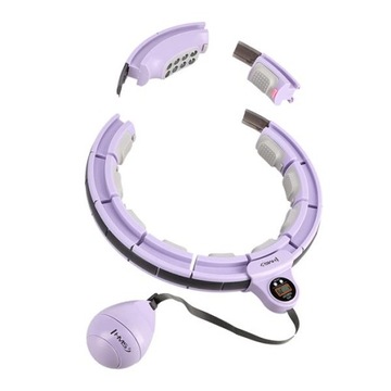 HHM13 HULA HOP VIOLET С МАГНИТАМИ И ВЕСОМ + СЧЕТЧИК HMS
