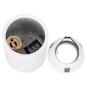 4x накладных галогенных светодиодных светильника LED TUBE GU10 white SPOT для КОМНАТЫ