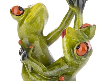 Декоративная статуэтка 18,5 х 11 х 7 см - Танцующие лягушки
