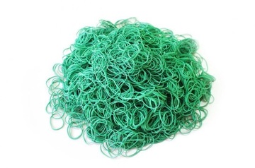 Gumki Recepturki 50x1.5x1.5mm 1kg ZIELONE