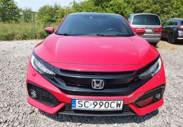 Honda Civic X Hatchback 5d 1.5 VTEC Turbo 182KM 2018 Honda Civic Honda Civic X 1.5T pelna opcja 1.5 Benzyna 182KM, zdjęcie 5