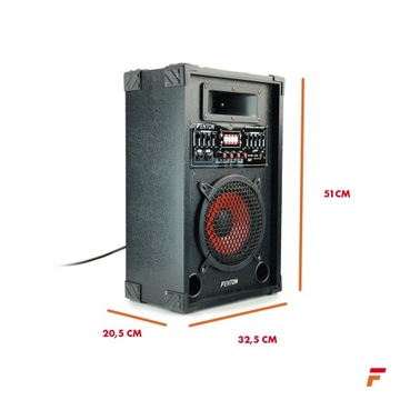 Активная звуковая система 2x300 Вт USB SD BT