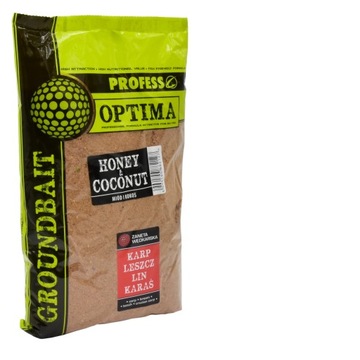 PROFESS OPTIMA Прикормка для рыбалки Мед и Кокос 1 кг