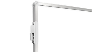 Доска триптих школьная 100х200/400 сухостираемая магнитная белая