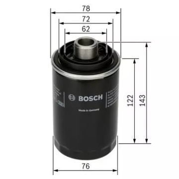 МАСЛЯНЫЙ ФИЛЬТР BOSCH F 026 407 080
