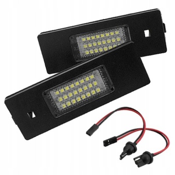 PODŚWIETLENIE REJESTRACJI LED + KABLE BMW E81 E87