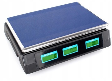 DUŻA ELEKTRONICZNA WAGA SKLEPOWA KALKULACYJNA 40KG