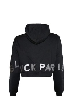 BLUZA KRÓTKA BLVCK PARIS BAWEŁNA CZARNA r. S