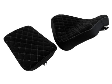 ВОДИТЕЛЬСКОЕ СИДЕНЬЕ ПАССАЖИРСКОЕ КОЖА АЛЬКАНТАРА YAMAHA XVS DRAG STAR 650 CUSTOM