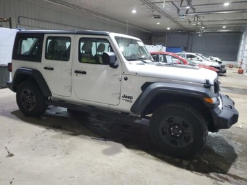 Jeep 2021 Jeep Wrangler 2021r., Unlimited Sport, od ubezpieczalni 3.6 Benzyna 285KM, zdjęcie 5