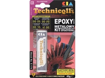 Klej metalowy epoksydowy Technicqll 40 ml