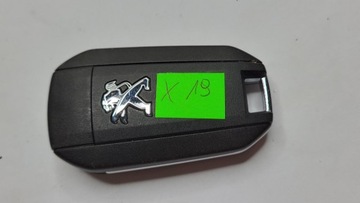KLÍČEK OVLÁDAČ DO PEUGEOT 3008 2017-2019 9810666677