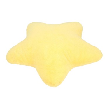 PODUSZKA DEKORACYJNA 45 CM GWIAZDKA BAWEŁNA PP ŻÓŁTY