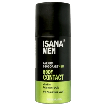 ISANA MEN Body Contact Dezodorant Perfumowany 48h