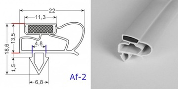 ПРОКЛАДКА ДЛЯ ХОЛОДИЛЬНИКА И МОРОЗИЛЬНИКА, ИЗГОТОВЛЕННАЯ НА ЗАМЕР