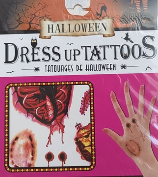 Hallooween Tatuaż Rany