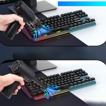 МОЩНЫЙ электрический вентилятор сжатого воздуха, пылевой компрессор Air Duster