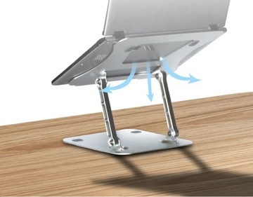 Регулируемая алюминиевая подставка VAZIO для ноутбука MacBook iPad (N81-G)