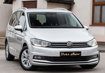 Volkswagen Touran III 2.0 TDI 150KM 2020 Volkswagen Touran 2.0TDI 150KM DSG Navi 7 Osob Alu 2xPdc Serwis Gwarancjia, zdjęcie 1