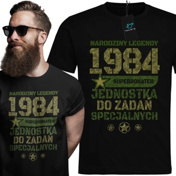 Koszulka Męska na 40 urodziny Prezent XXL