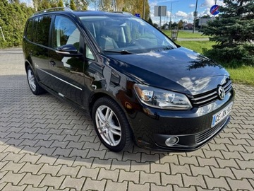 Volkswagen Touran II 1.4 TSI 140KM 2011 Volkswagen Touran Volkswagen Touran 1.4 Benzyna Czarny Sprowadzony z Niemi, zdjęcie 1
