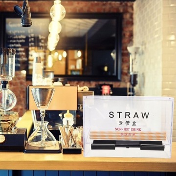 Акриловые палочки для еды Диспенсеры для напитков Соломка