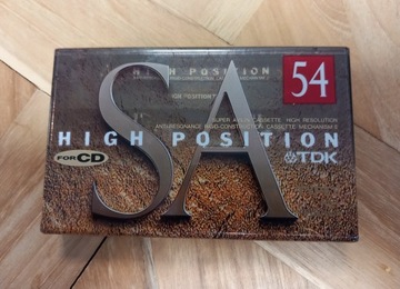 TDK SA 54 KASETA MAGNETOFONOWA