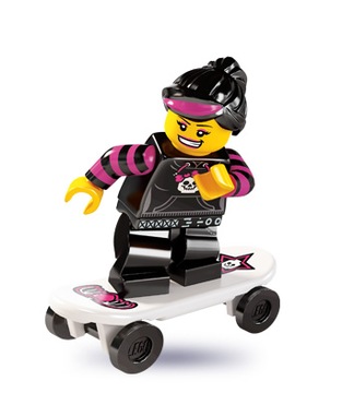 LEGO 8827 Skater Girl nr12 NIEOTWIERANE opakowanie
