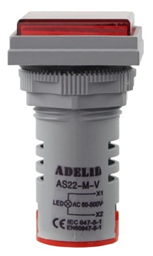 ИНДИКАТОР ПЛАТА ИНДИКАТОРА ВОЛЬТМЕТР 22 ММ LED 60 - 500В