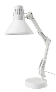 Lampa lampka biurkowa regulowana Biała 55cm
