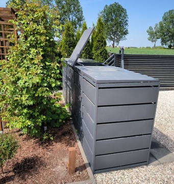 Металлический корпус для мусорного бака Премиум 240-5