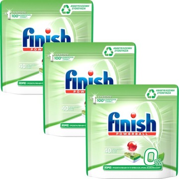 TABLETKI DO ZMYWARKI FINISH Zero 120 SZT.