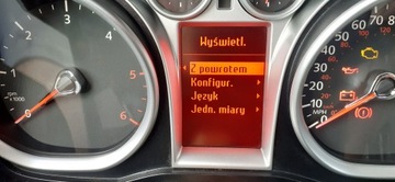 FOCUS MK2 LIFT C-MAX MK1 FL KUGA И СЧЕТЧИК БОЛЬШОЙ ДИСПЛЕЙ 2009 ГОДА ДИЗЕЛЬ