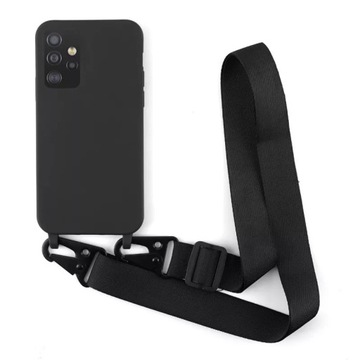 Чехол со шнурком через плечо для Samsung Galaxy A52 A23 A13 A53 A54 A14 A24 A34