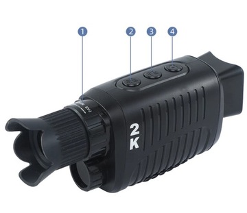 7-уровневое ночное видение на расстоянии до 800 м 5-кратный ZOOM LED FullHD 1080p USB цифровой 128 ГБ