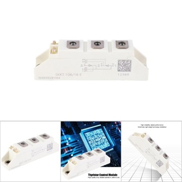 ТИРИСТОРНЫЙ МОДУЛЬ УПРАВЛЕНИЯ SKKT106/16E 1600 В
