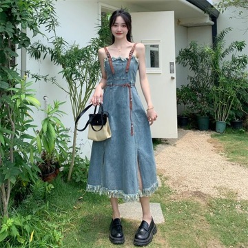 Korean Vintage Classic Simple Summer Fashion Casu