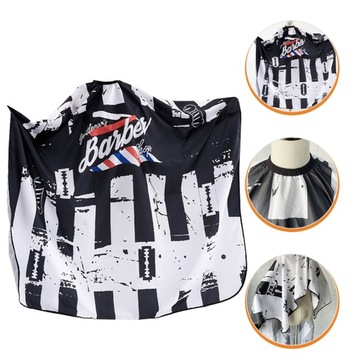 ПАРИКМАХЕРСКОЕ ПЛАТЬЕ ДЛЯ СТРИЖКИ ПАРИКМАХЕРСКОЕ ПЛАТЬЕ С ПРИНТОМ