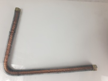 Rurka aluminiowa do kompresora 52cm
