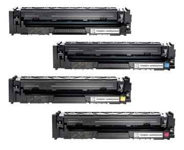 4 x Toner do HP CF530A CF531A CF532A CF533A 205A M180N M181 M181FW CHIP