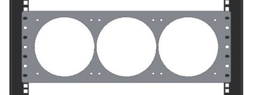R-CASE - 140 FAN plate \podstawka montażowa dodatkowe chłodzenie do RACK 19