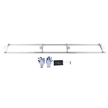 System prowadnic młyna szynowego o długości 9 stóp i długości 2,7 m. 4 zestaw poprzeczek. Młyn łańcuchowy ze stopu aluminium