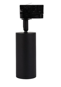 OSCAR-Track-ALU-B/B-3F светильник черный с черным шарниром 1xgu10 LUXsystem-3F