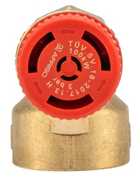 ZAWÓR BEZPIECZEŃSTWA DO C.O. MS 3,0 bar GW 3/4